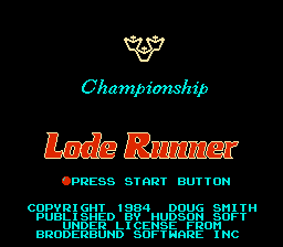 Championship Lode Runner (Japan)